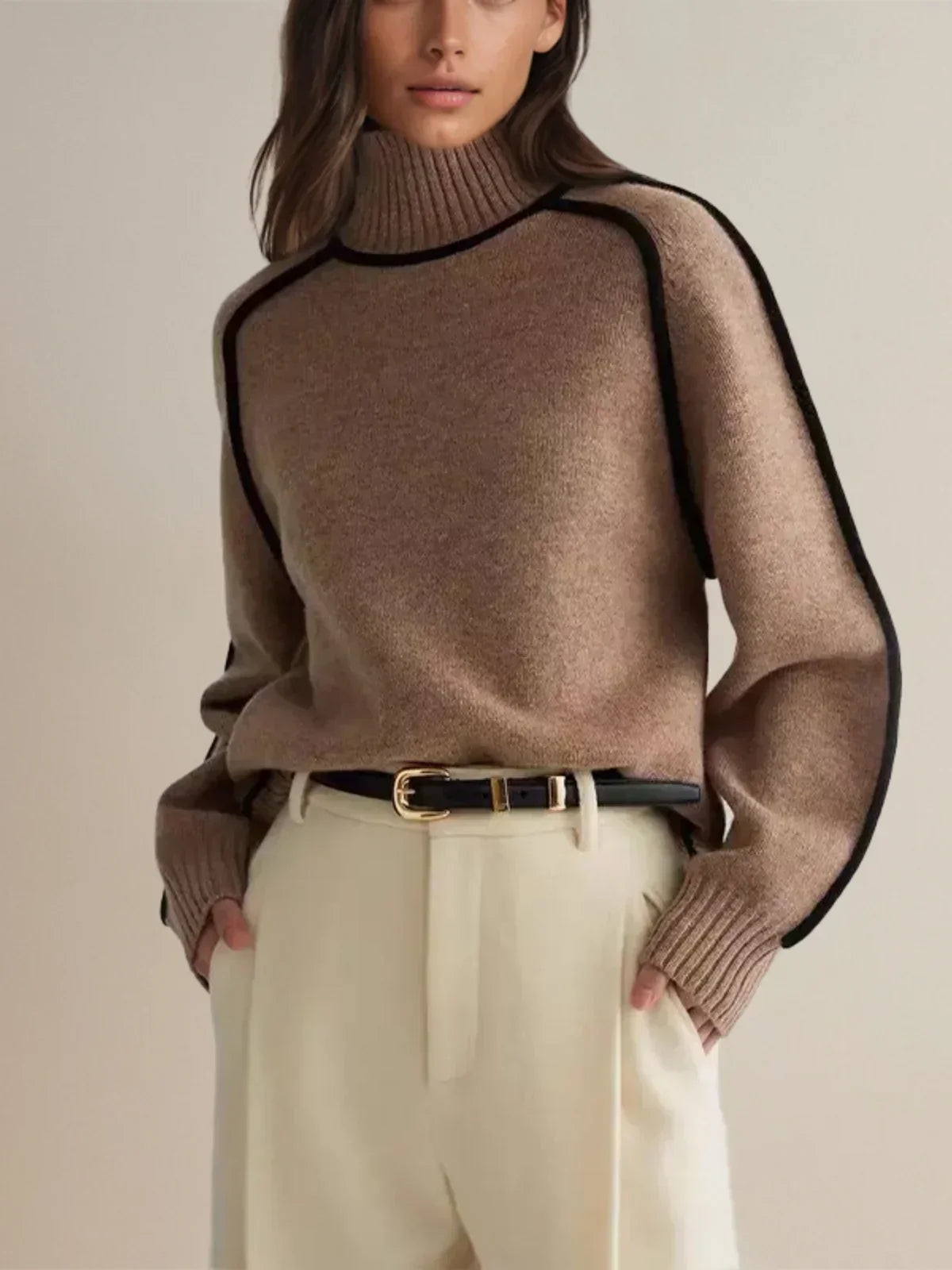 Taylor Murphy | Elegant Turtleneck sweater