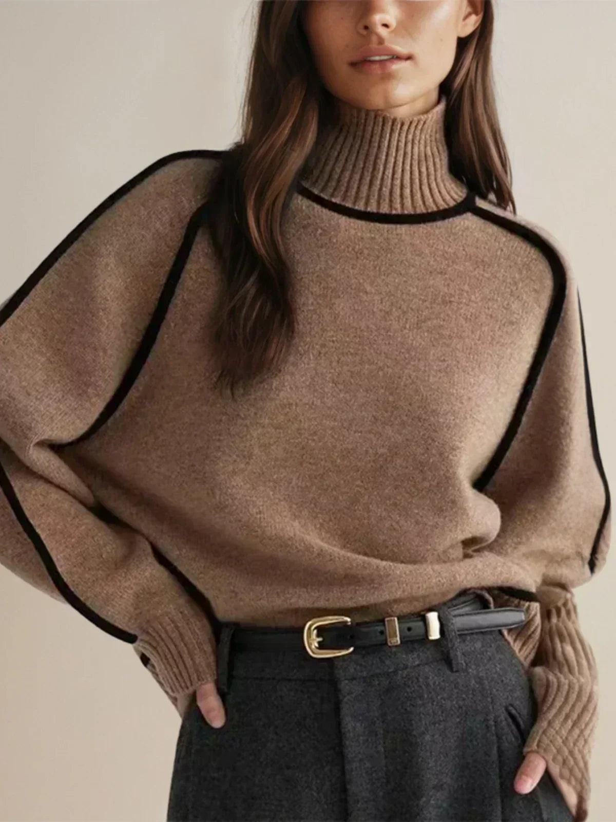 Taylor Murphy | Elegant Turtleneck sweater