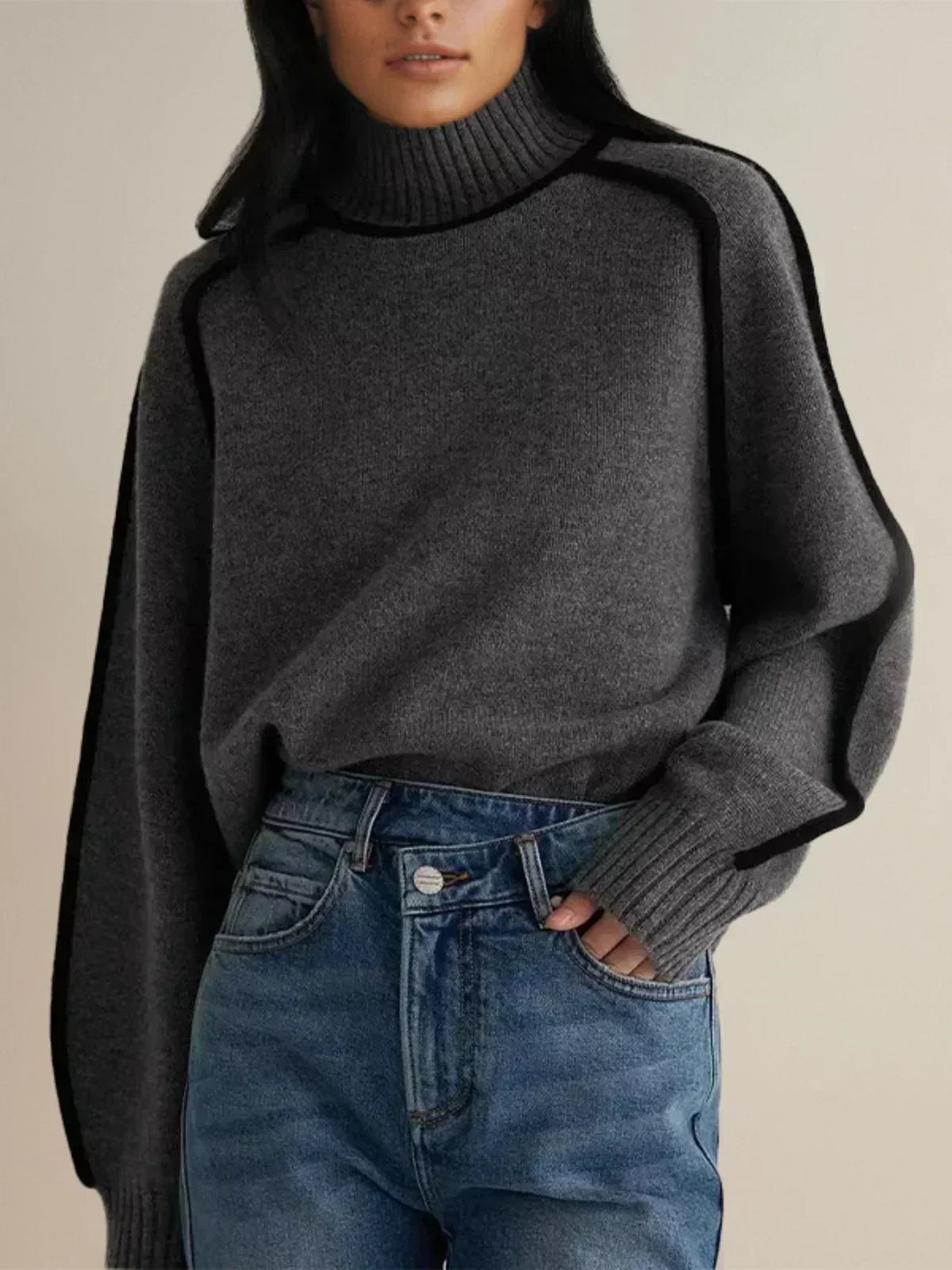 Taylor Murphy | Elegant Turtleneck sweater