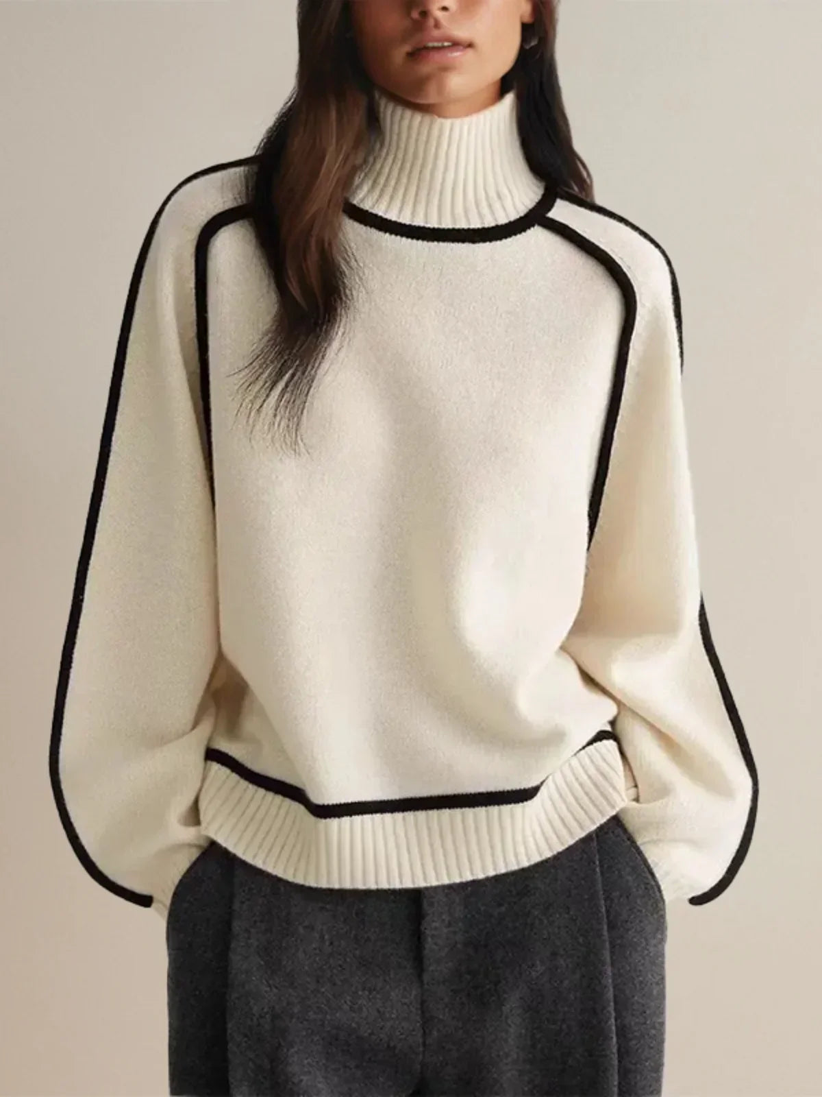Taylor Murphy | Elegant Turtleneck sweater