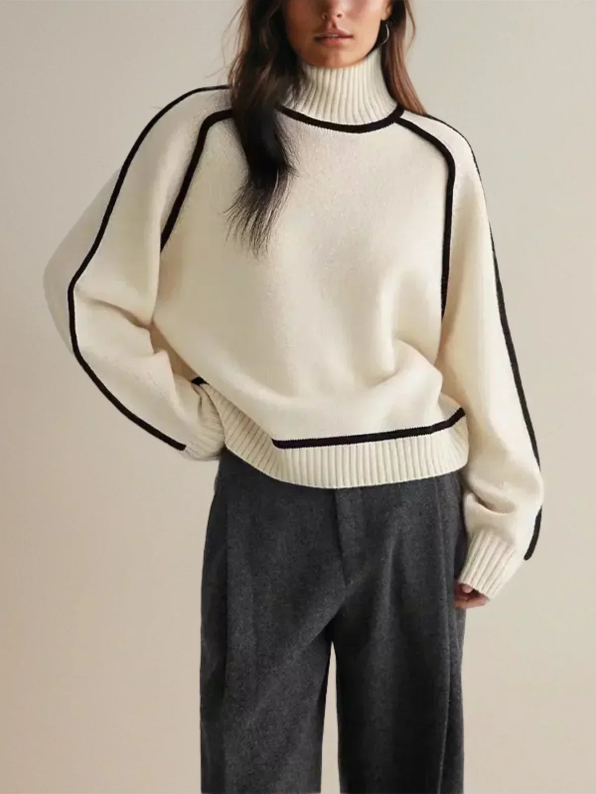 Taylor Murphy | Elegant Turtleneck sweater